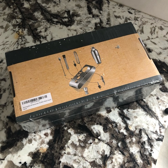 Mixology & Craft 9 Piece Bartender Kit with Stand NWT - Picture 2 of 8
